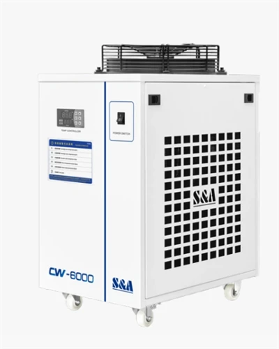 چیلر آب صنعتی دو حالته S&A CW{2}}6000/CW-6100