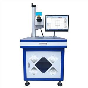 دستگاه علامت گذاری لیزر CO2 Destktop برای پلاستیک لاستیکی